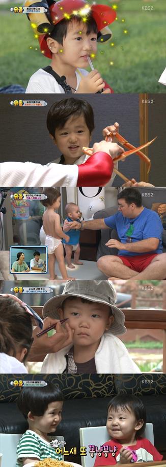 ‘슈돌’이 높은 시청률을 기록했다. KBS2 캡처