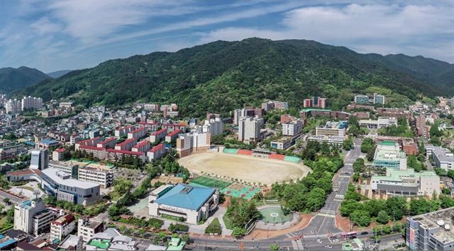 국립순천대학교 전경.