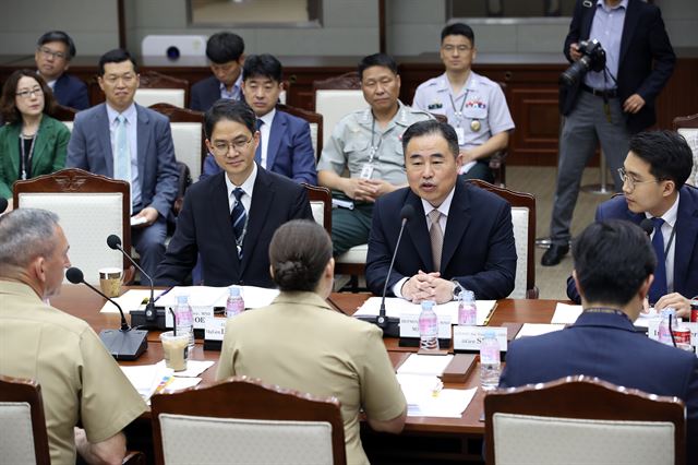남한 군사 당국 압박 높이는 북한… “외세와 짝짜꿍하며 군사 대결”