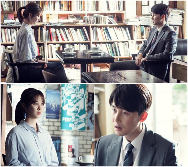 ‘시간’의 서현과 김준한의 촬영현장이 공개되었다. MBC 제공