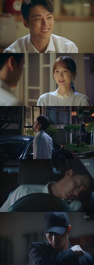 ‘친애하는 판사님께' 윤시윤이 차에서 정신을 잃었다. SBS 방송 캡처