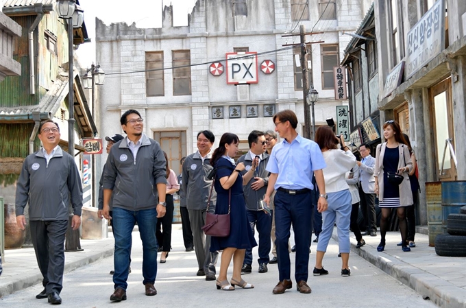 드라마 촬영지. 한국일보 자료사진