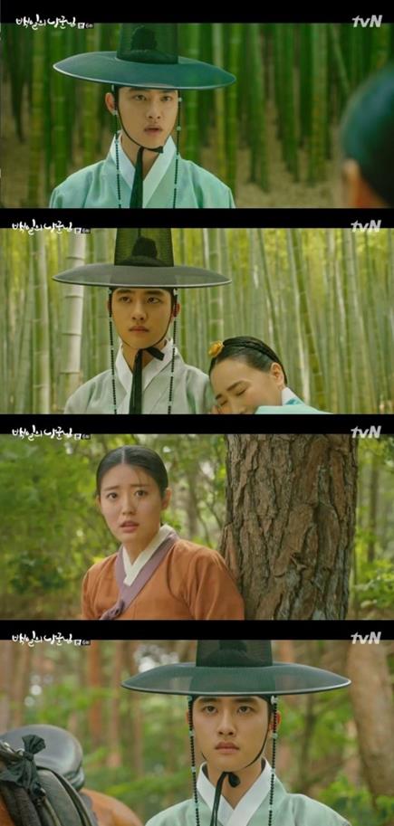 ‘백일의 낭군님’ 도경수가 열연했다. tvN 방송 캡처