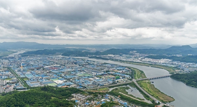 경북 구미국가산업단지 전경.