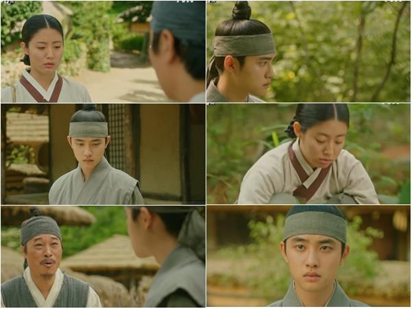 ‘백일의 낭군님’ 도경수가 화제다. tvN 방송 캡처