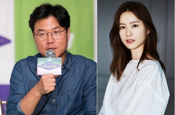 나영석(왼쪽) CJ ENM PD와 배우 정유미가 온라인과 사회관계망서비스(SNS)에 퍼진 염문설 등 악성 루머에 대해 법적 대응하겠다고 밝혔다. CJ ENM, 매니지먼트 숲 제공