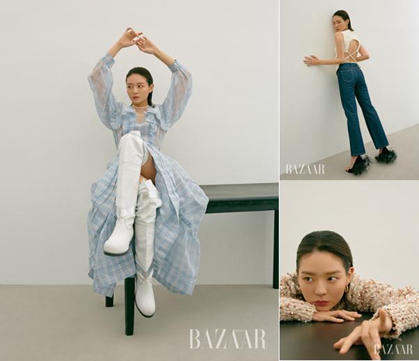 배우 이솜의 화보가 공개됐다. Harper’s BAZAAR 제공