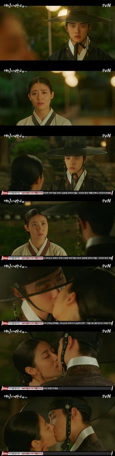 ‘백일의 낭군님’이 높은 시청률을 기록하고 있다. tvN 방송 캡처