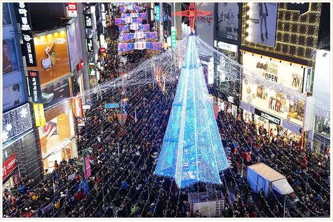 지난해 부산시민크리스마스트리문화축제 모습.