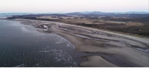 충남 보령시 소황사구 전경. 해양수산부 제공