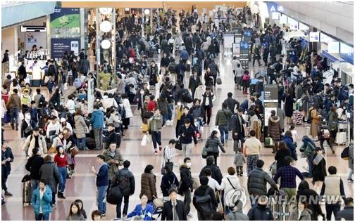 일본 도쿄 하네다 공항. 연합뉴스 자료사진