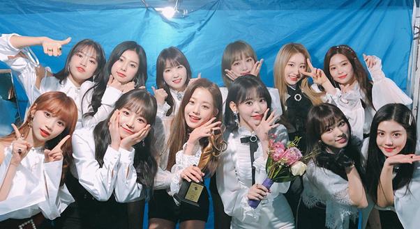 아이즈원이 화제다. 아이즈원 공식 SNS 캡처