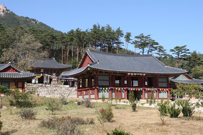 강원 고성군 외금강면 창대리 금강산에 있는 신계사 전경. 신라의 보운이 519년에 창건한 사찰로 금강산의 4대 사찰로 꼽힌다. 대한불교조계종 제공