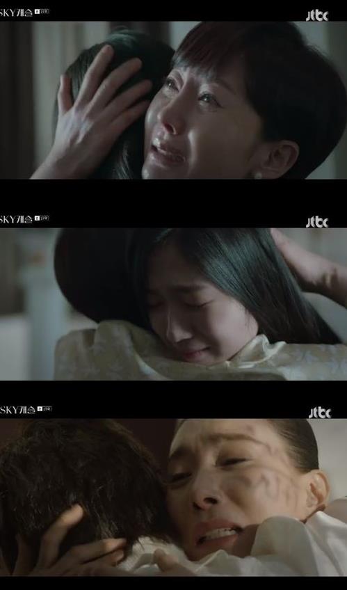 ‘스카이캐슬’ 염정아가 모든 진실을 밝혔다.JTBC 방송 캡처