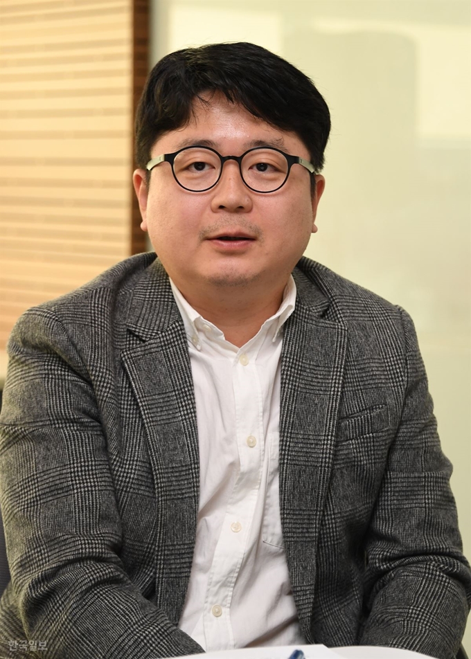 박권일 사회비평가는 "과거엔 안보, 지금은 안전을 내세워 혐오 발언을 정당화하는 혐오의 공급자들에 주목해야 한다"고 지적했다. 류효진 기자