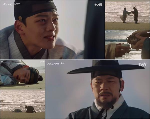 ‘왕이 된 남자’ 여진구가 열연하고 있다. tvN 방송 캡처