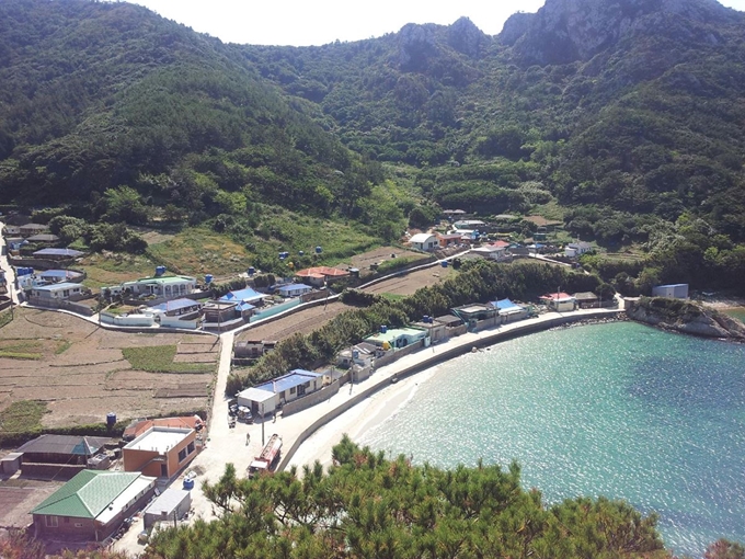 다도해해상국립공원의 신안 영산도 전경. 환경부 제공