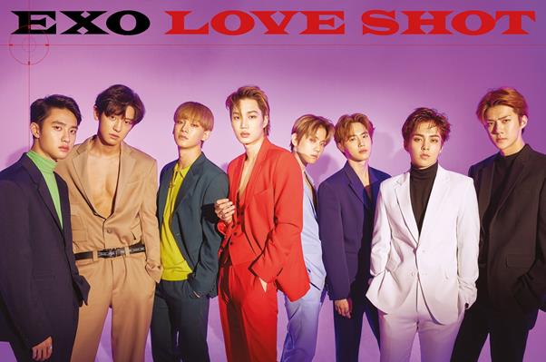 엑소 ‘Love Shot’이 화제다. SM엔터테인먼트 제공