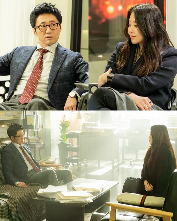 ‘동네변호사 조들호’ 박신양-고현정 스틸이 공개됐다. KBS, UFO프로덕션 제공