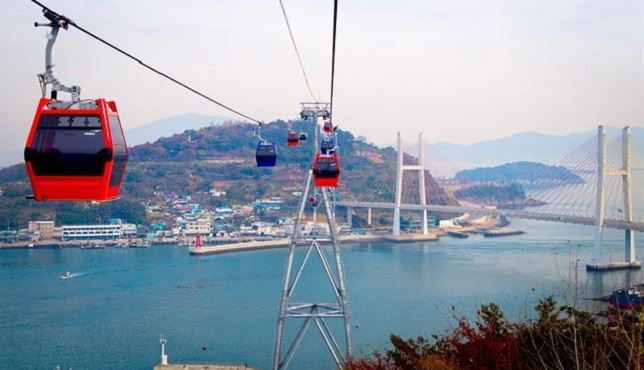 전남 여수해상케이블카.