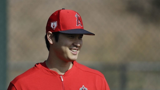 미국프로야구 메이저리그의 오타니 쇼헤이. MLB닷컴 홈페이지