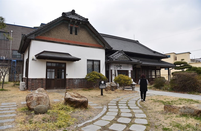 영산포의 일본인 지주가옥. 1935년 지었지만 지금도 영산포에서 가장 번듯한 편이다.