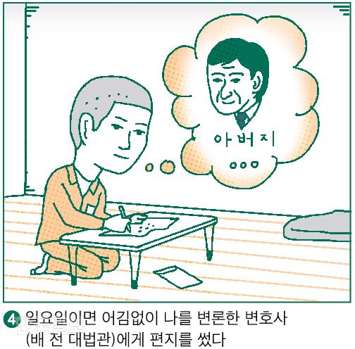 무기수가 된 배씨는 교도소에서 새 삶을 사는 자신의 일상을 상세히 적어 편지를 보냈다. 그래픽=신동준 기자