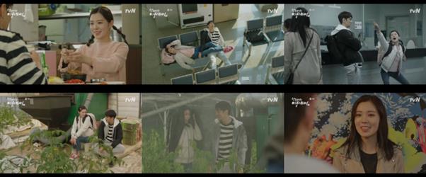 ‘막영애 17’ 박수아가 로맨스를 예고했다. tvN 방송 캡처