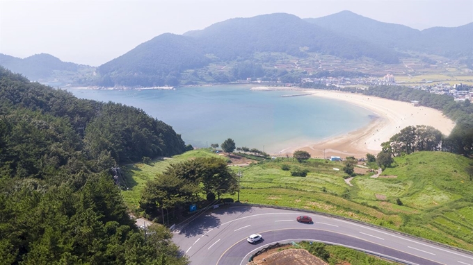 상주 은모래 비치 전망대. 국토교통부 제공