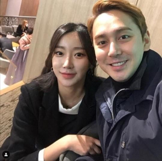 송다예와 김상혁이 애정을 과시 중이다. 송다예 SNS 제공