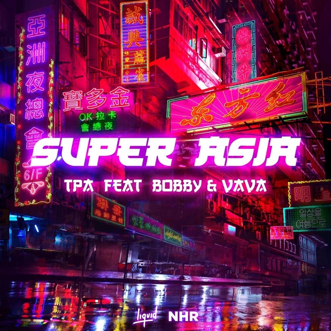 NHR 소속 DJ TPA가 지난 1일 발표한 곡 'SUPER ASIA'