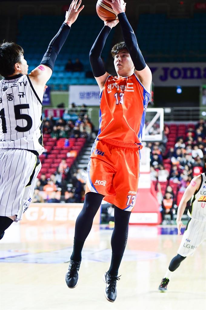 전자랜드 강상재. KBL 제공