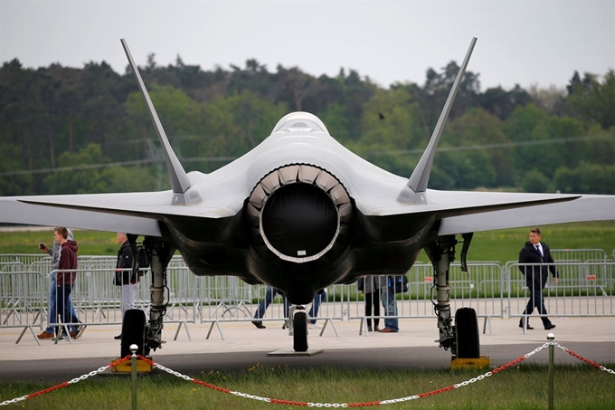 미국 록히드마틴 사의 스텔스 전투기 F-35. 로이터 연합뉴스 자료사진