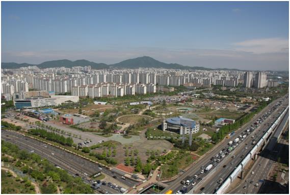 경기 부천시 상동 영상문화산업단지 전경. 부천시 제공