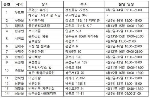 세월호 참사 5주년 추모공간 운영계획