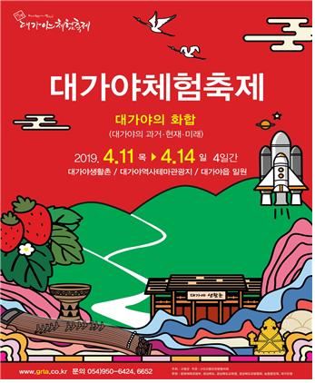 2019 대가야체험축제 포스터. 고령군 제공