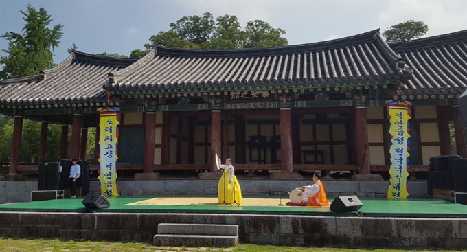 지난해 전남 순천시 낙안읍성에서 열린 전국국악대전 모습. 순천시 제공