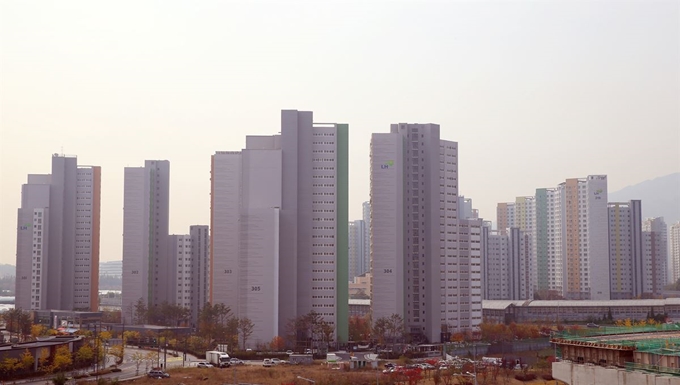 서울 우면동 서초보금자리지구 공공임대아파트의 모습. 연합뉴스 자료사진