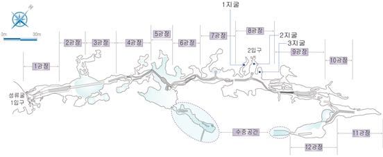 울진 성류굴 위치도. 울진군청 심현용 학예사 제공