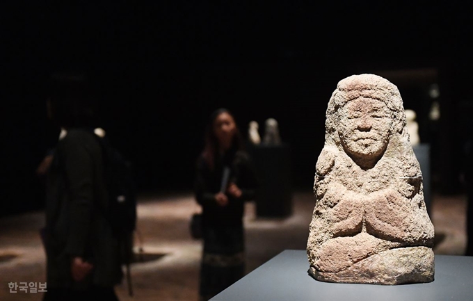 '창령사 터 오백나한, 당신의 마음을 닮은 나한' 특별전 관람. 홍윤기 인턴기자