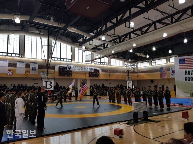 [저작권 한국일보]‘2018 한ㆍ미 친선 태권도 대회’