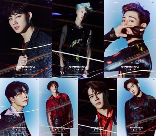 GOT7 새 앨범 'SPINNING TOP' 개인 티저가 화제다. JYP엔터테인먼트 제공