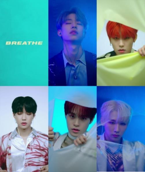 AB6IX ‘BREATHE’ MV 티저 영상이 화제다. 브랜뉴뮤직 제공