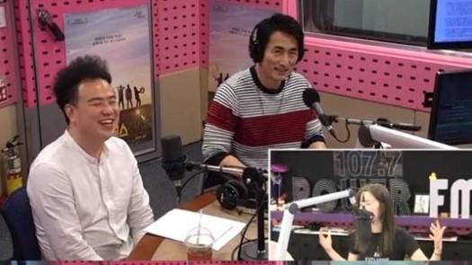 ‘씨네타운’ 차인표가 옹알스를 향한 애정을 보였다.SBS라디오 방송캡처