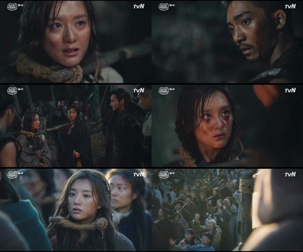 김지원이 화제다. tvN 방송 캡처