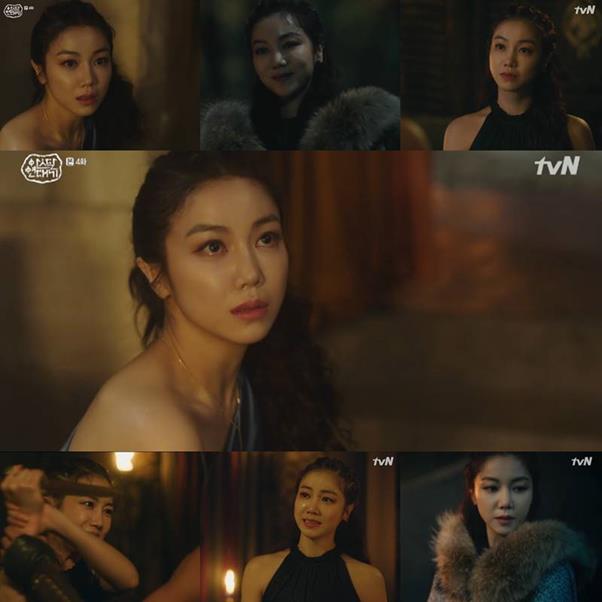 ‘아스달 연대기’ 김옥빈 연기가 화제다. tvN 방송 캡처