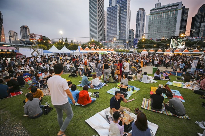 지난해 부산 맥주축제 모습.