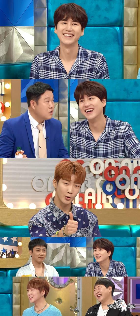 '라디오스타' 규현이 게스트로 출연해 예능감을 빛낸다. MBC 제공