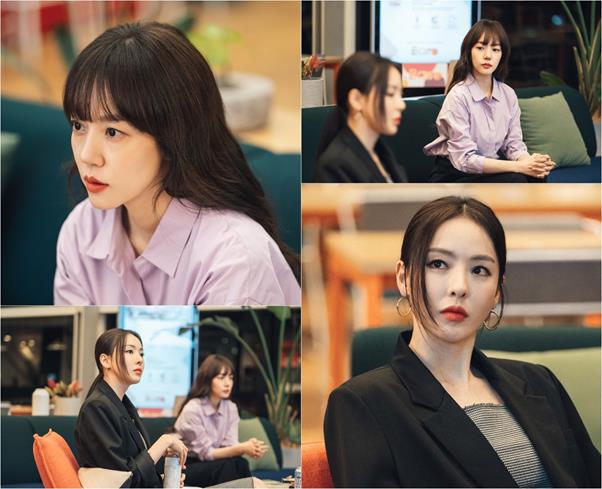 ‘검블유’ 임수정X이다희 스틸컷이 공개됐다. tvN 제공