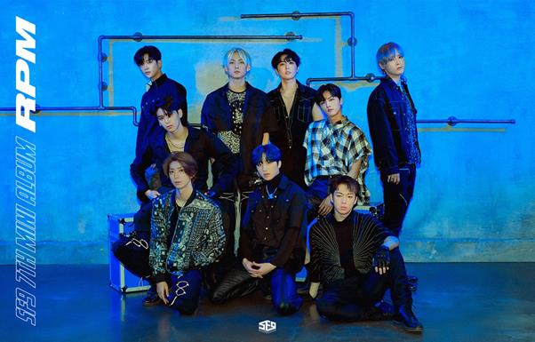 SF9이 강렬한 ‘RPM’의 첫 무대를 선보였다. FNC엔터테인먼트 제공